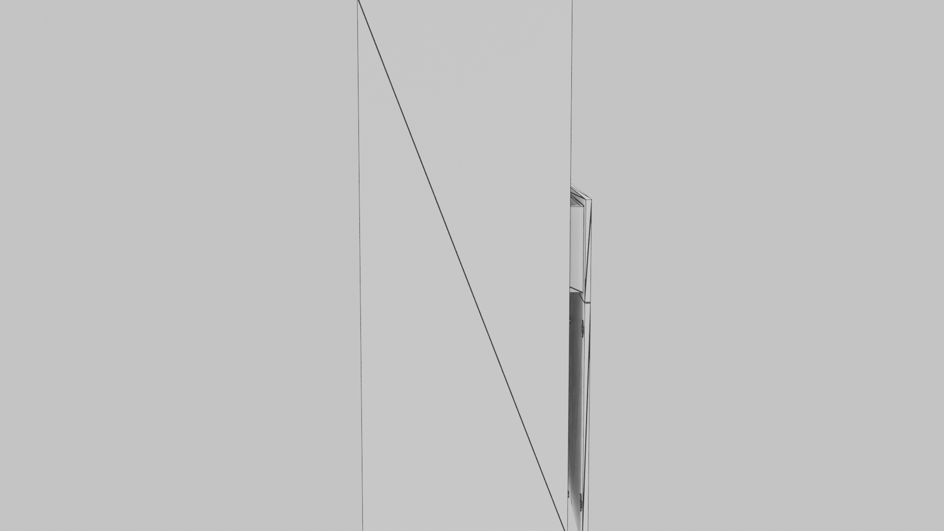 Minimalist Storage Cabinet 3D Model - Professional 3D Model Render 15