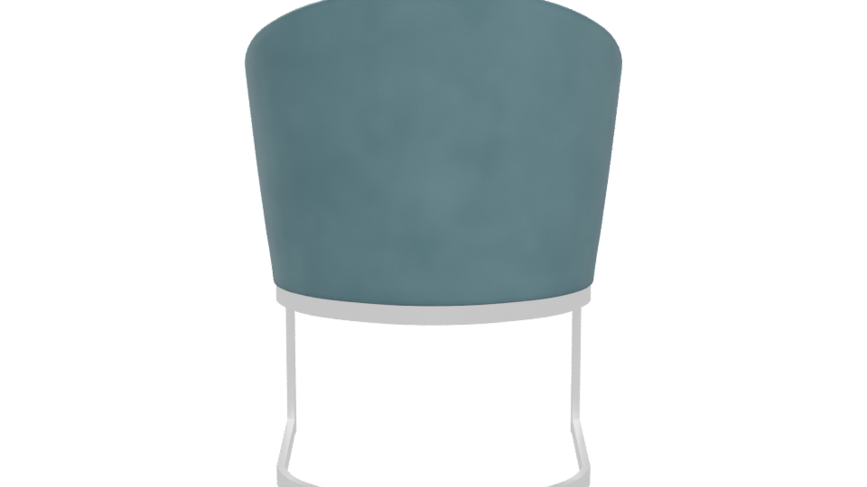Stylish Modern Accent Chair 3D - Professional 3D Model Render 5