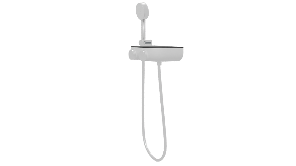 Stylish Shower Head Model 3D - Professional 3D Model Render 13