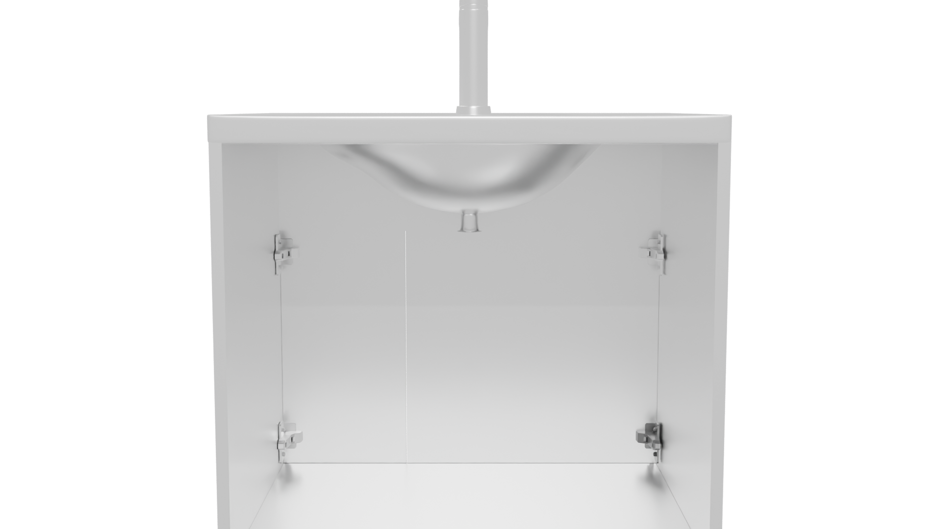 Contemporary Bathroom Vanity with Sink 3D Model - Professional 3D Model Render 17