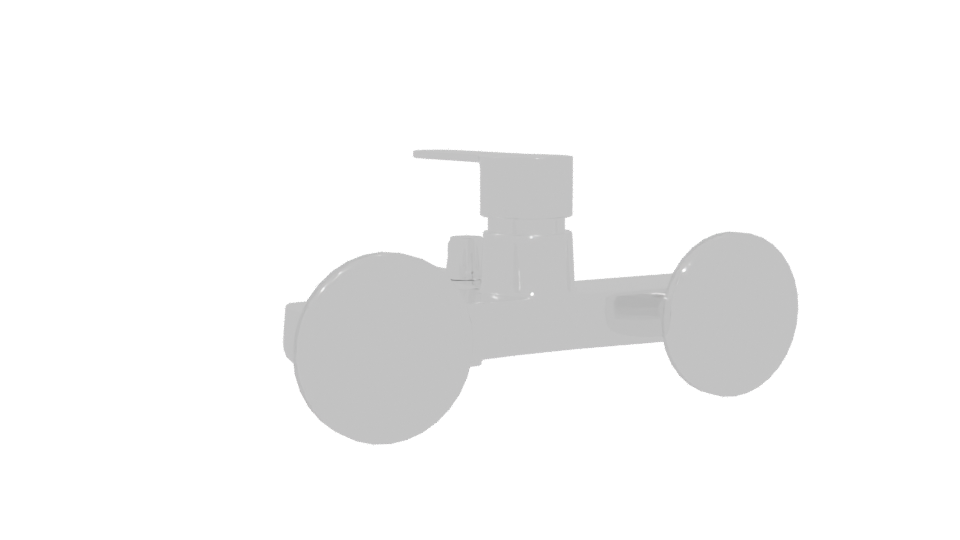 Classic Bathroom Faucet 3D Model - Professional 3D Model Render 4