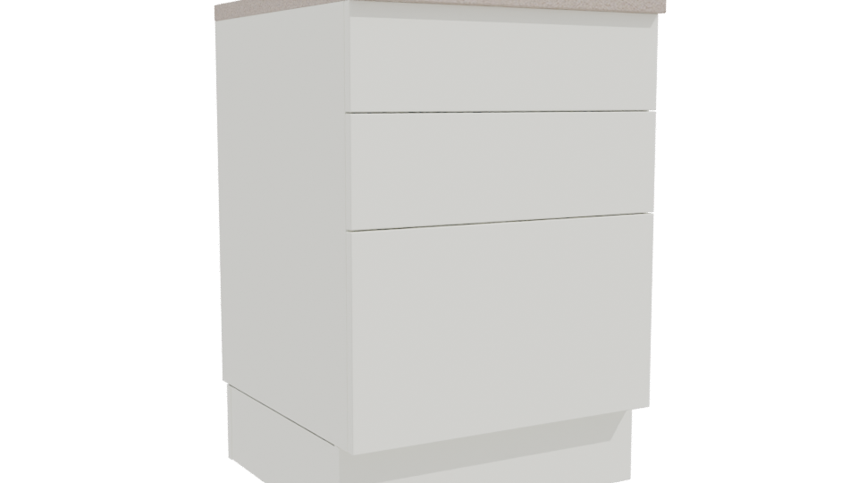 Stylish Modern Storage Cabinet 3D - Professional 3D Model Render 10