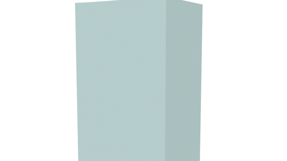 Compact Refrigerator Interior Model - Professional 3D Model Render 6