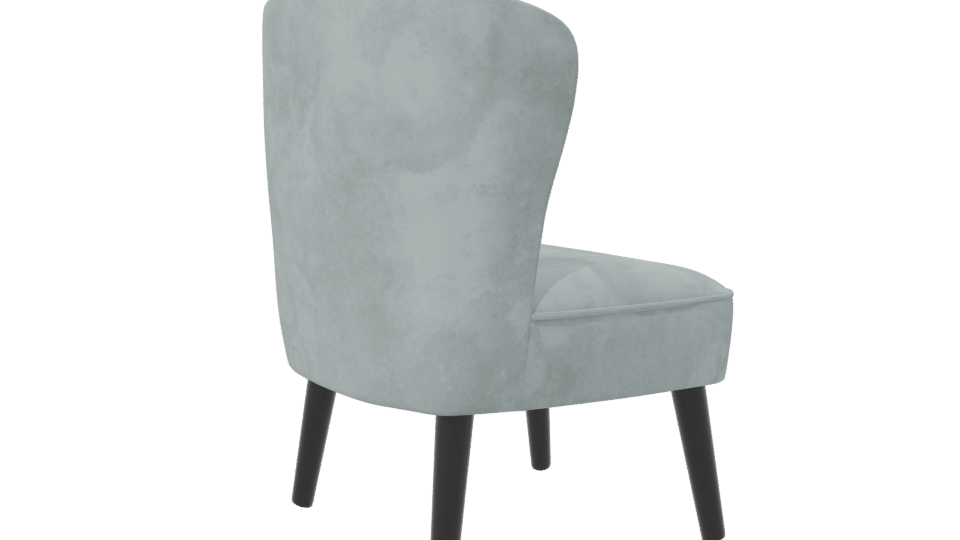 Elegant Modern Accent Chair 3D - Professional 3D Model Render 7
