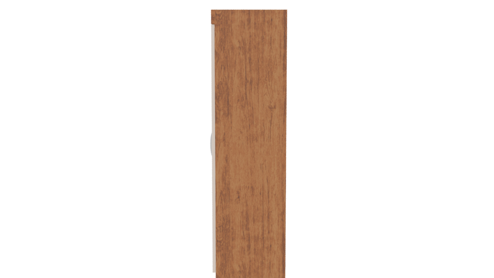 Modern Wooden Cabinet 3D Model - Professional 3D Model Render 2