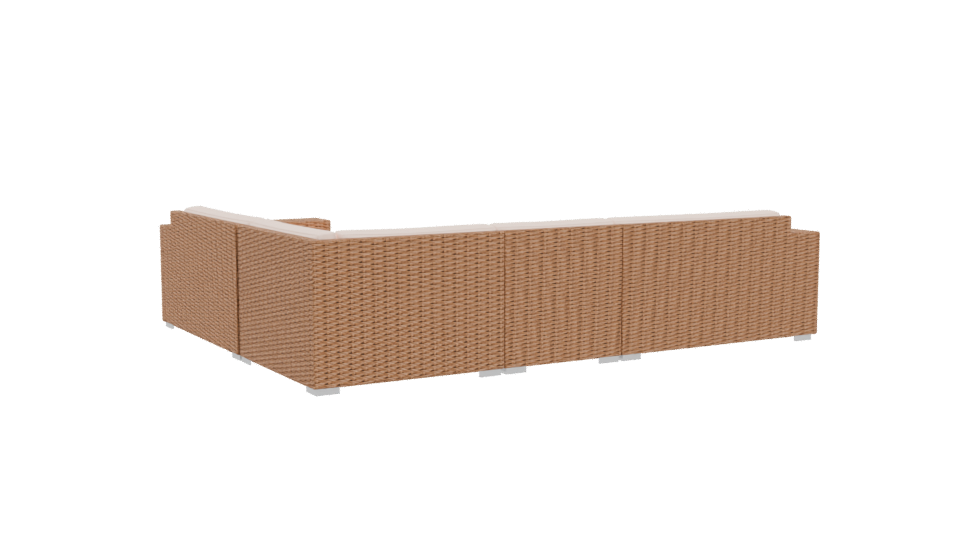 Pucusana Sectional Sofa Model 3D - Professional 3D Model Render 4