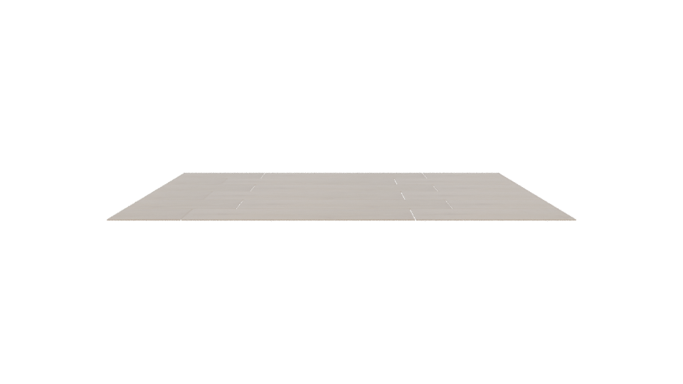 Floating Oak Floor Plank 3D Model - Professional 3D Model Render 2