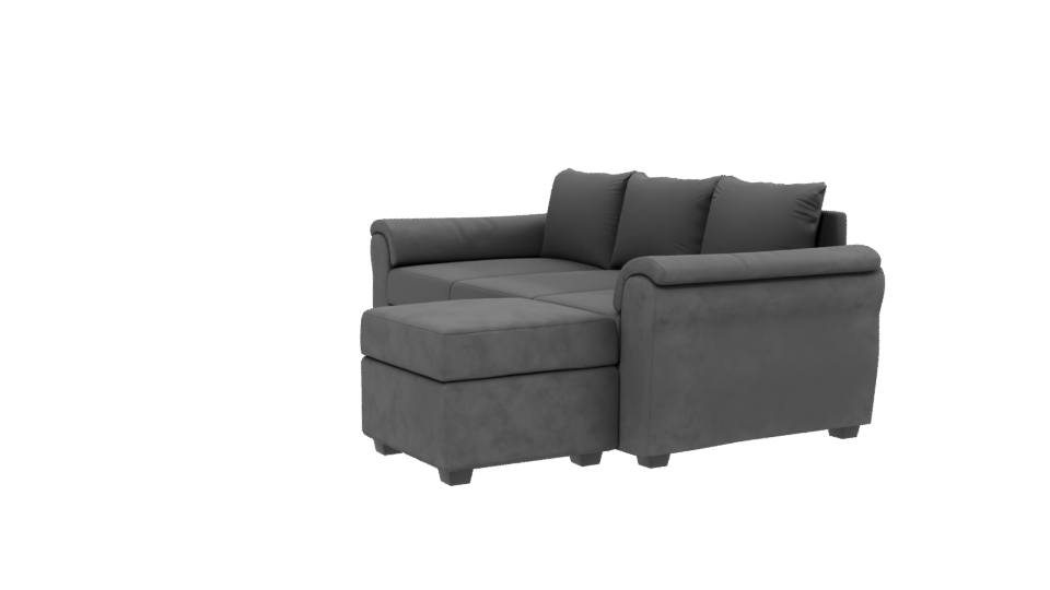 Stylish Modern Sofa 3D Model - Professional 3D Model Render 13