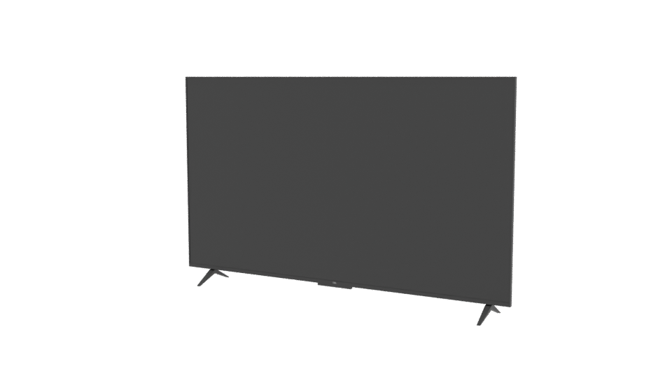 Sleek Flat Screen Television Model - Professional 3D Model Render 12