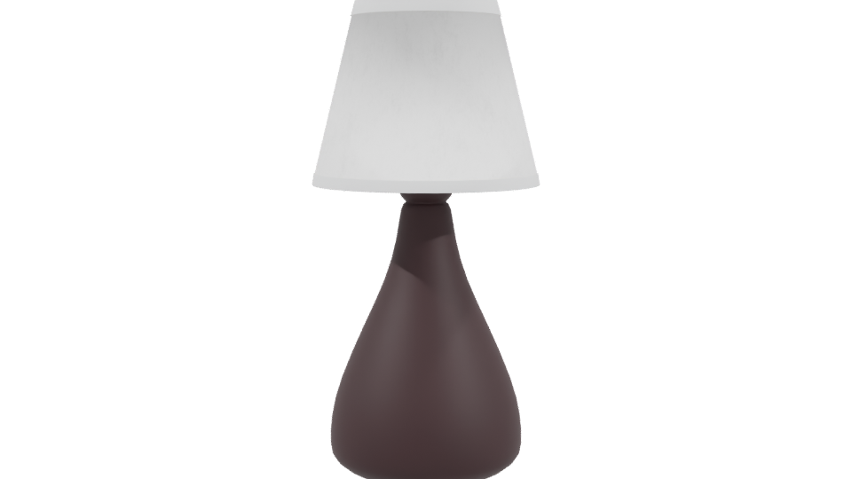 Stylish Modern Table Lamp 3D - Professional 3D Model Render 3