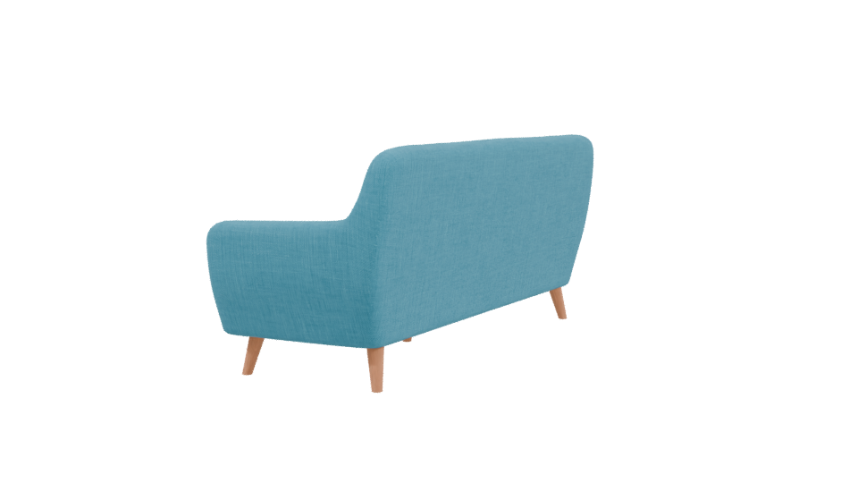 Stylish Modern Sofa 3D Model - Professional 3D Model Render 3