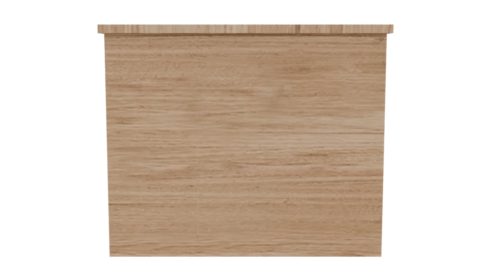 Modern Wooden GAVETERO 3D Model - Professional 3D Model Render 5