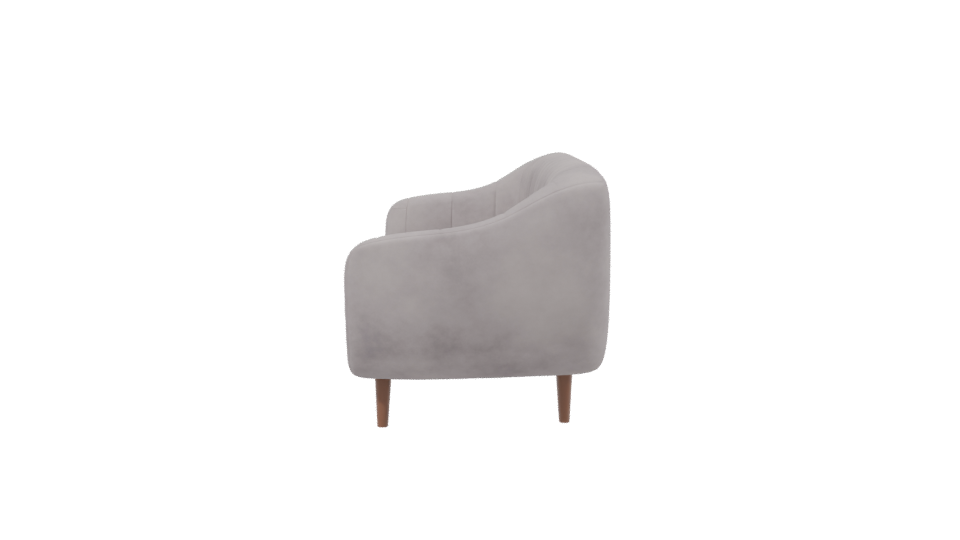 Elegant Modern Sofa Model 3D - Professional 3D Model Render 2