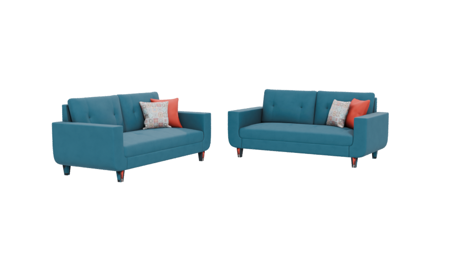 Stylish Modern Sofa Set 3D - Professional 3D Model Render 12