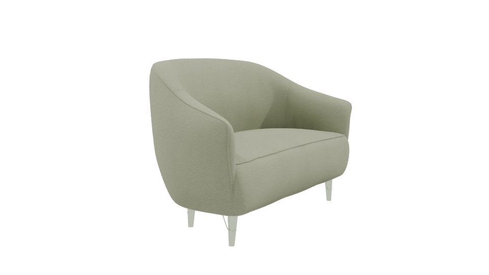 Stylish Modern Sofa 3D Model - Professional 3D Model Render 9
