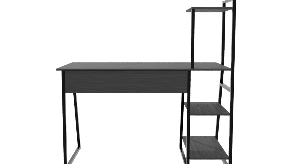 Contemporary Office Desk 3D Model - Professional 3D Model Render 5