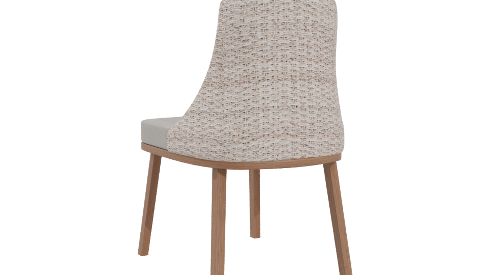 Contemporary Lounge Chair Model - Professional 3D Model Render 4