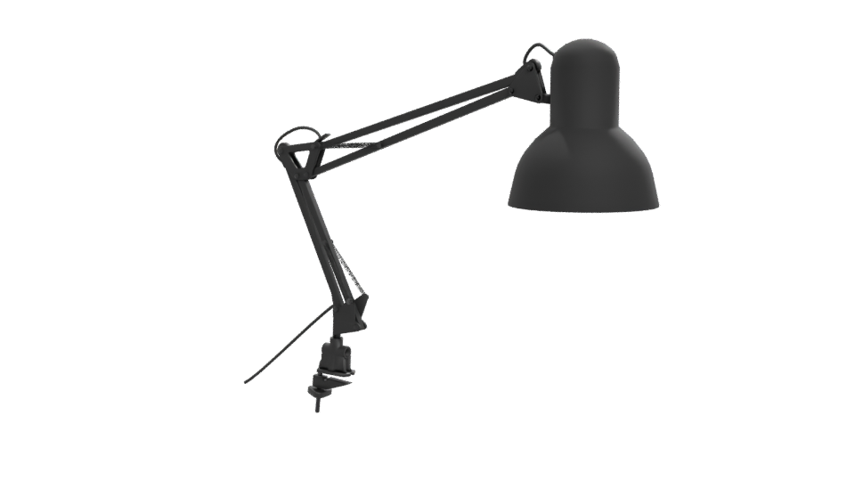 Stylish Adjustable Desk Lamp 3D - Professional 3D Model Render 12