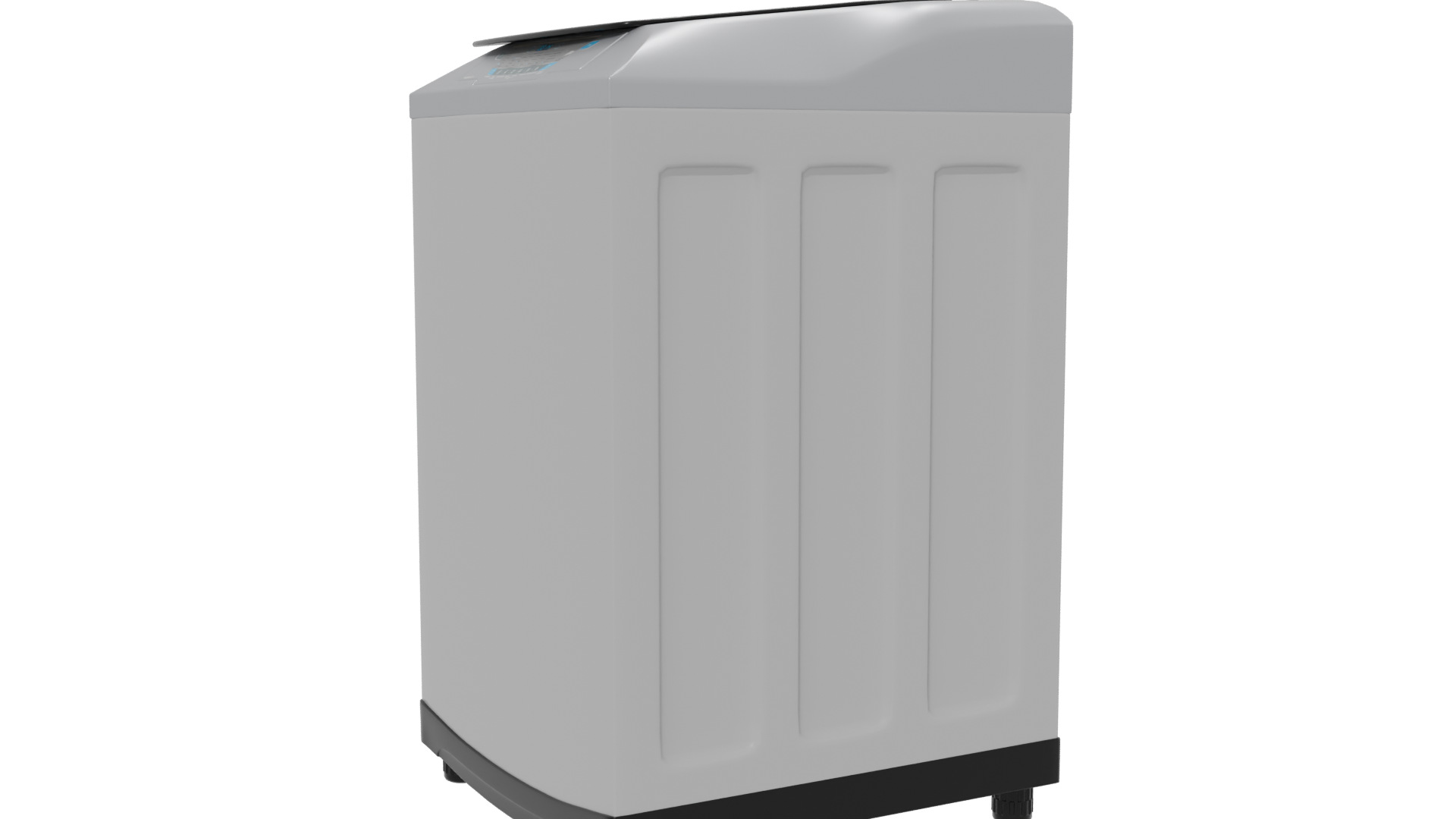 Stylish Top-Loading Washing Machine - Professional 3D Model Render 13