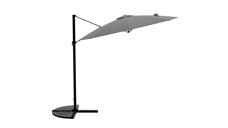 Stylish Outdoor Patio Umbrella 3D Model - Professional 3D Model Render 11