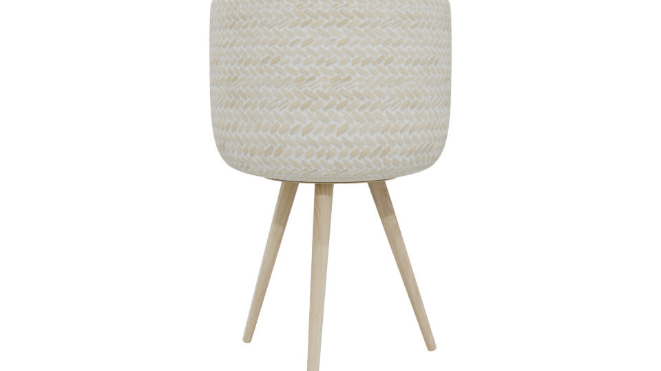 Stylish Plant Pot Stand 3D - Professional 3D Model Render 5