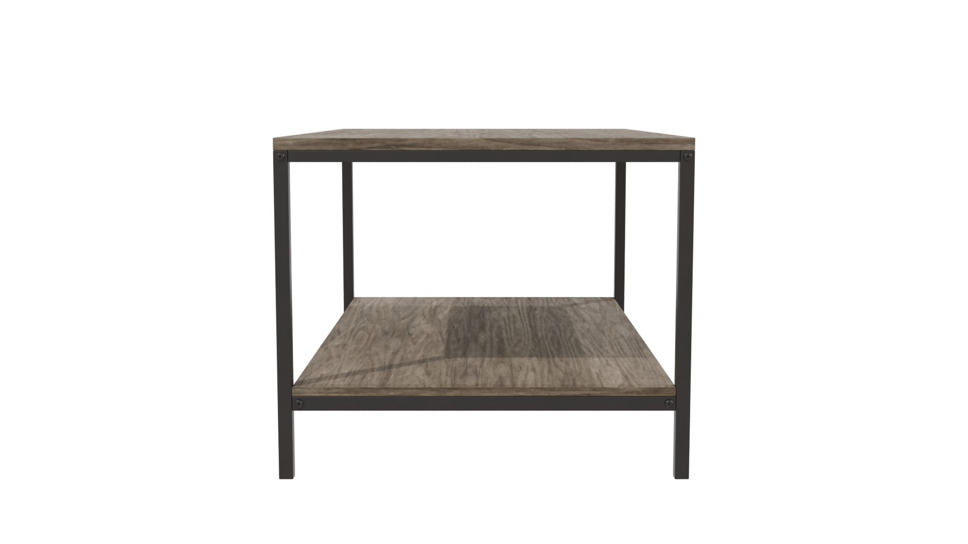 Stylish Wooden Coffee Table 3D - Professional 3D Model Render 2