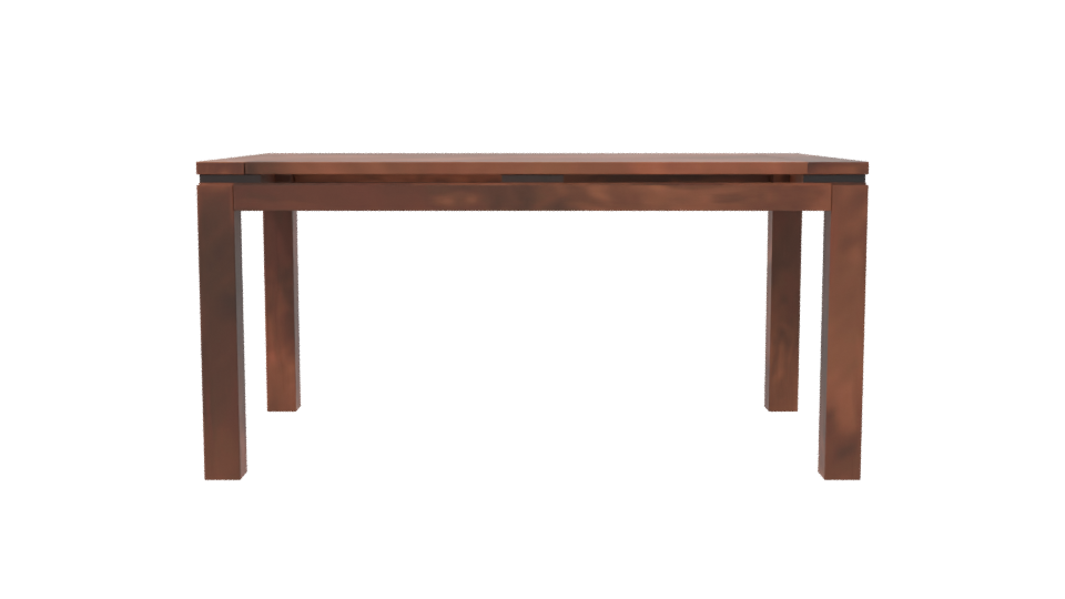 Modern Wooden Table Model 3D - Professional 3D Model Render 8
