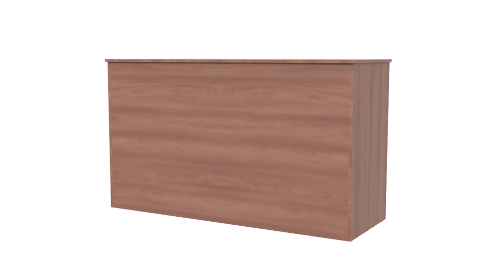 Modern Wooden Dresser 3D Model - Professional 3D Model Render 6