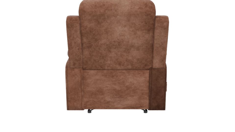 Stylish Modern Recliner Armchair 3D Model - Professional 3D Model Render 5