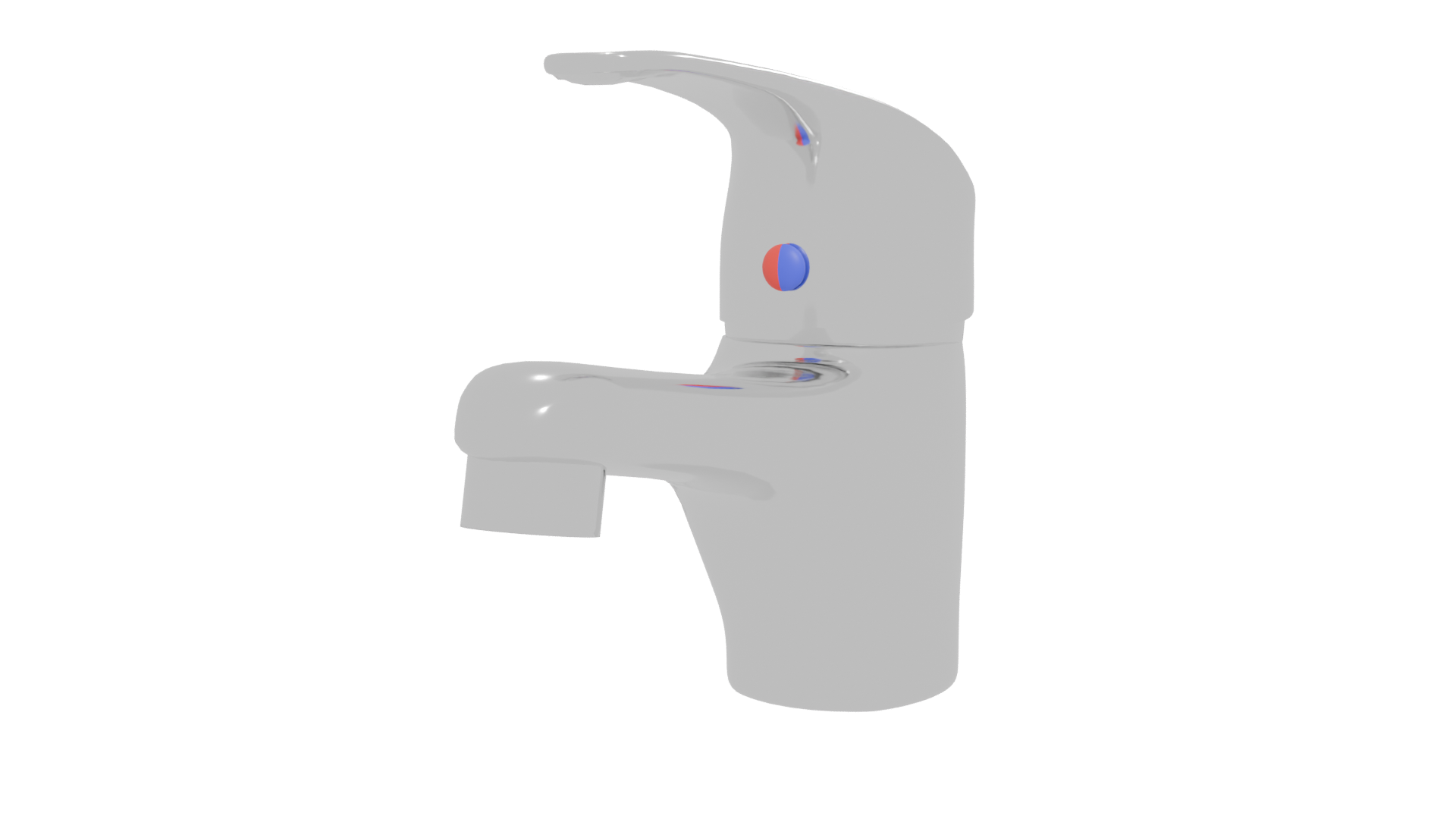 Sleek Modern Faucet Design 3D - Professional 3D Model Render 24