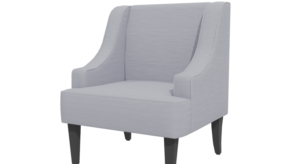 Elegant Modern Armchair Model - Professional 3D Model Render 12