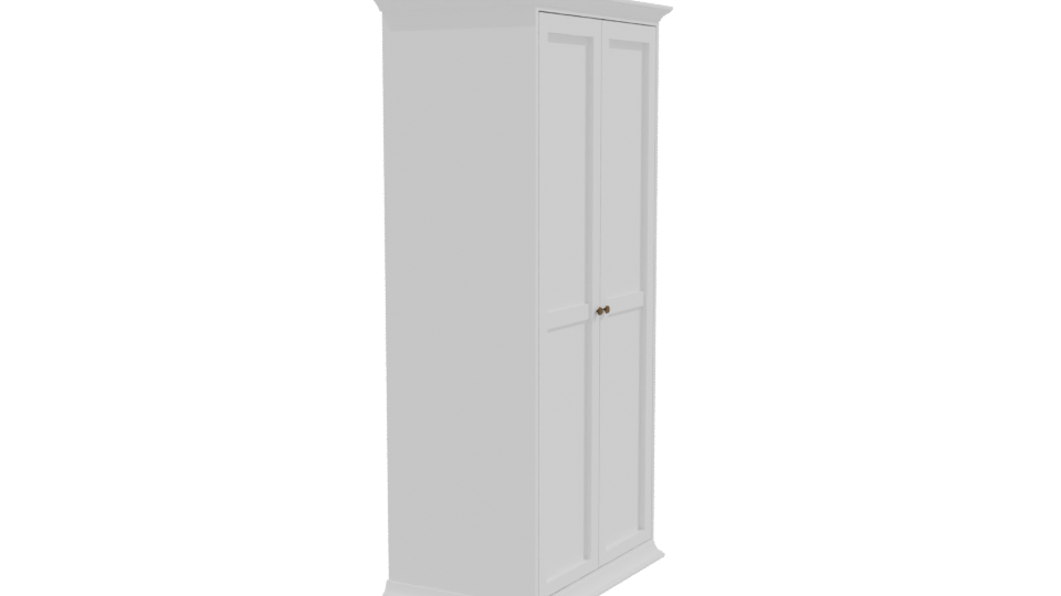 Elegant Minimalist Cabinet 3D Model - Professional 3D Model Render 9