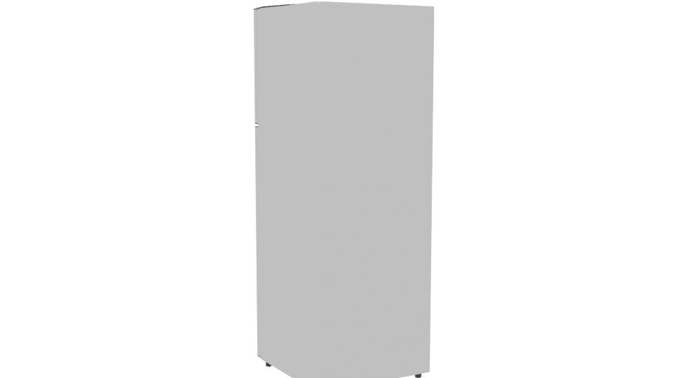 Modern Household Refrigerator 3D - Professional 3D Model Render 4