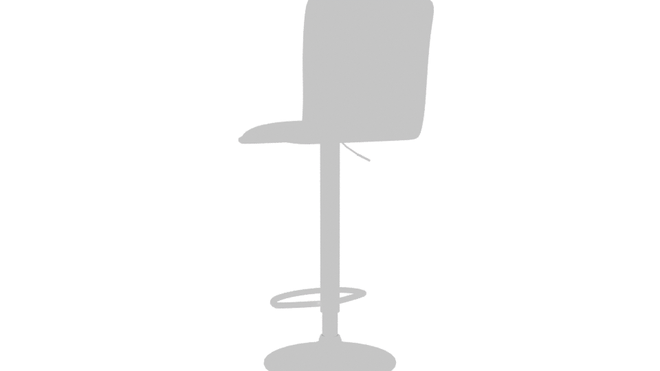 Stylish Bar Stool 3D Model - Professional 3D Model Render 4