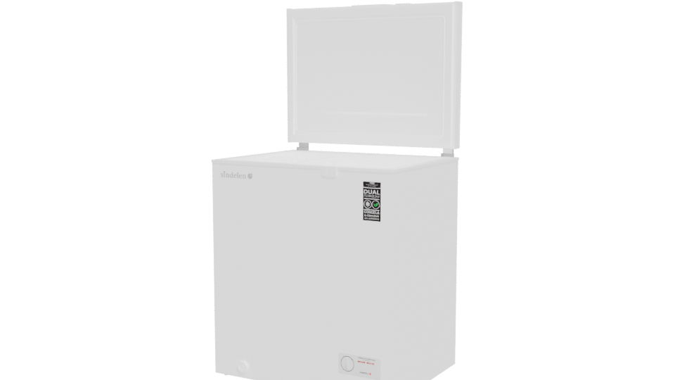 Compact Chest Freezer 3D Model - Professional 3D Model Render 12