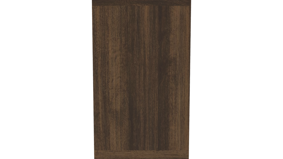 Stylish Wooden Wardrobe 3D Model - Professional 3D Model Render 5