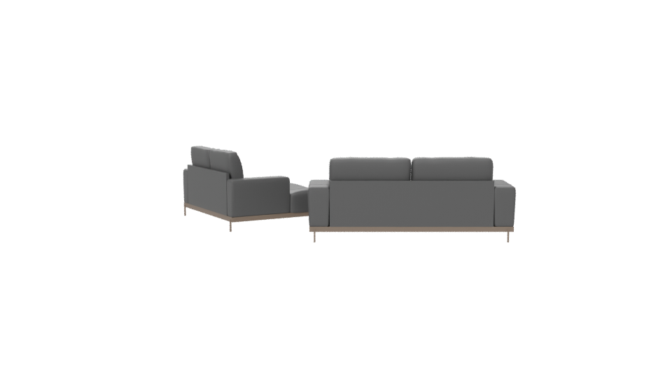 Elegant Modern Sofa Set 3D - Professional 3D Model Render 6