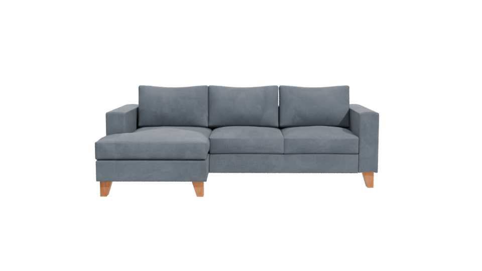 Stylish Modular Sectional Sofa 3D Model - Professional 3D Model Render 11