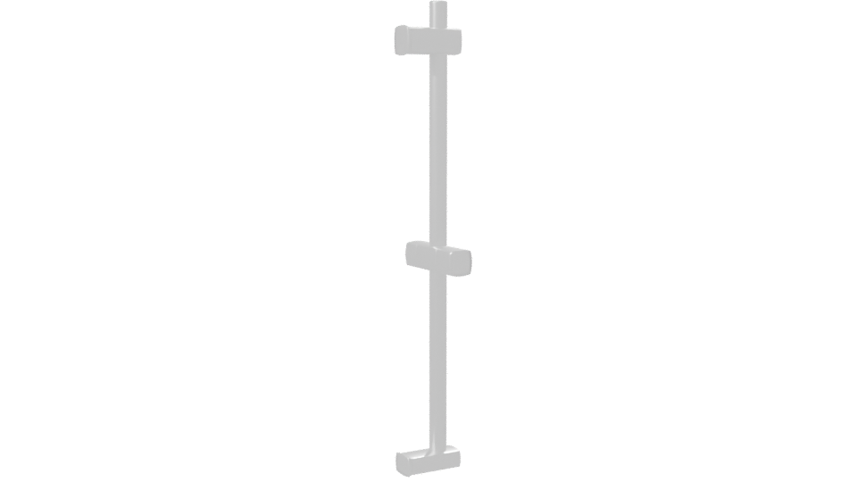 Stylish Modern Vertical Pole Model - Professional 3D Model Render 7