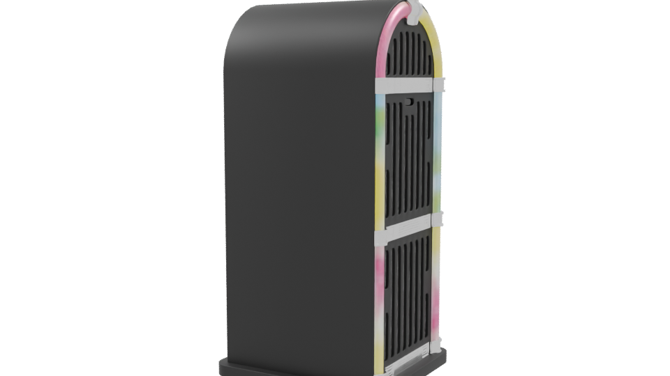 Colorful Interactive Playgate Model - Professional 3D Model Render 9