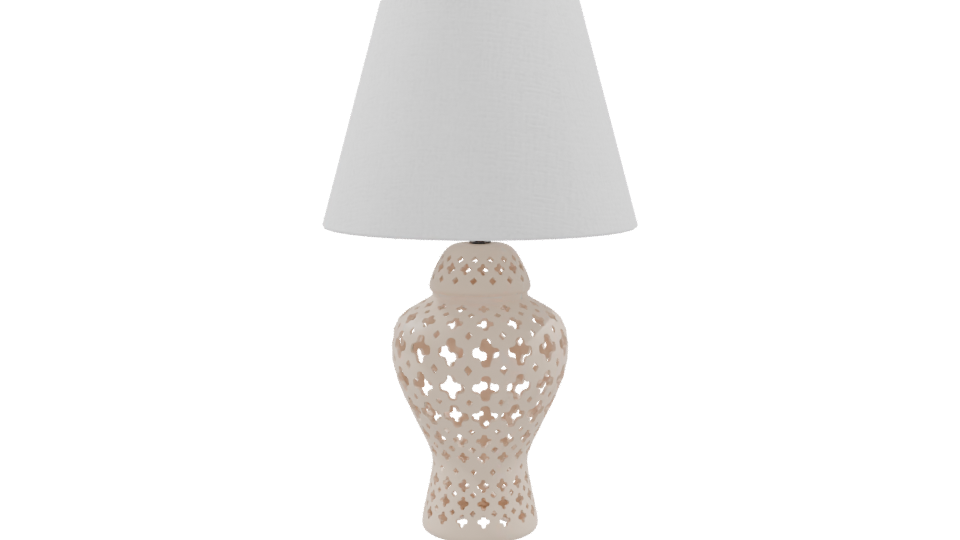 Elegant Table Lamp 3D Model - Professional 3D Model Render 9