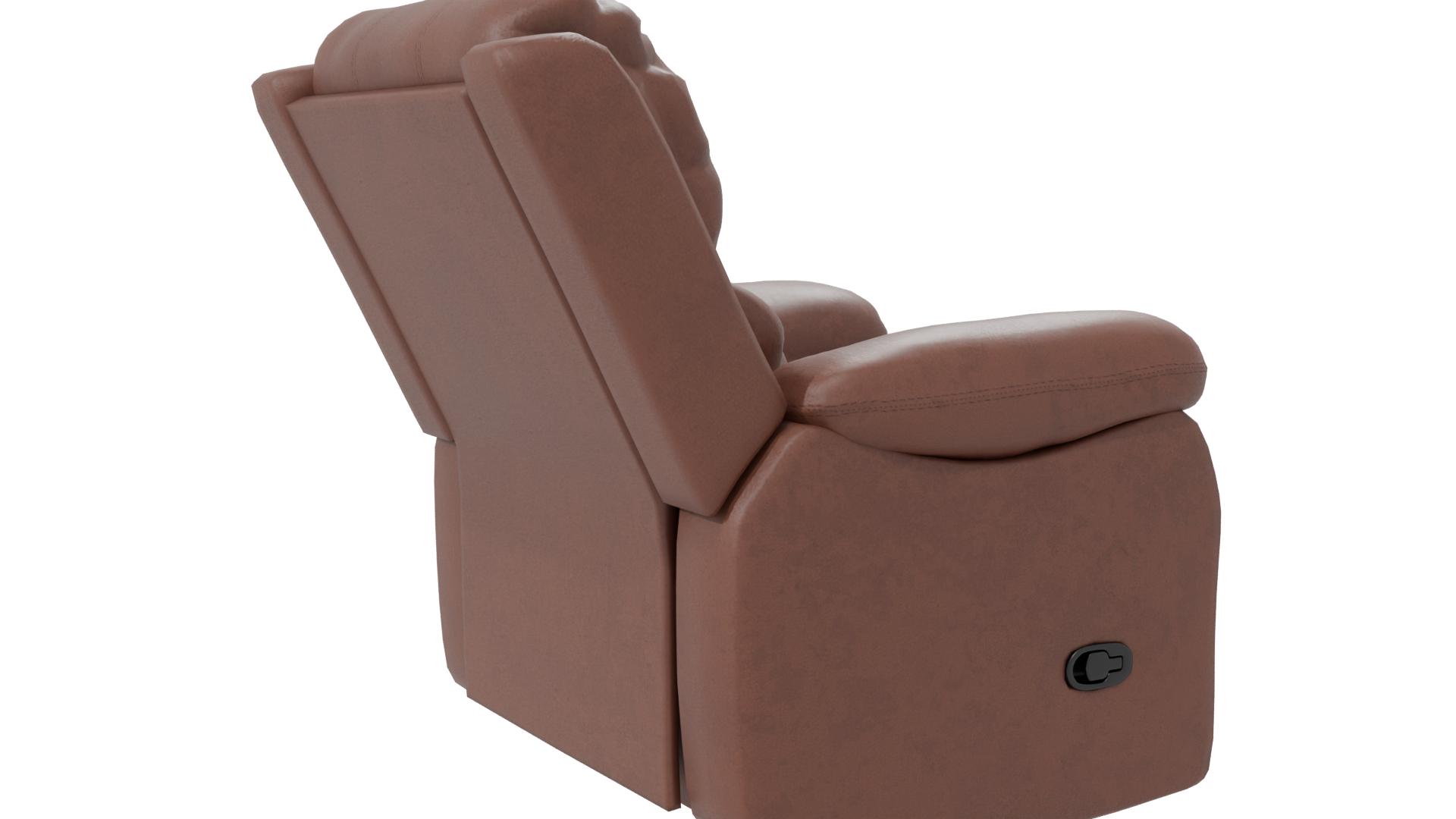 Contemporary Reclining Lounge Chair 3D - Professional 3D Model Render 7