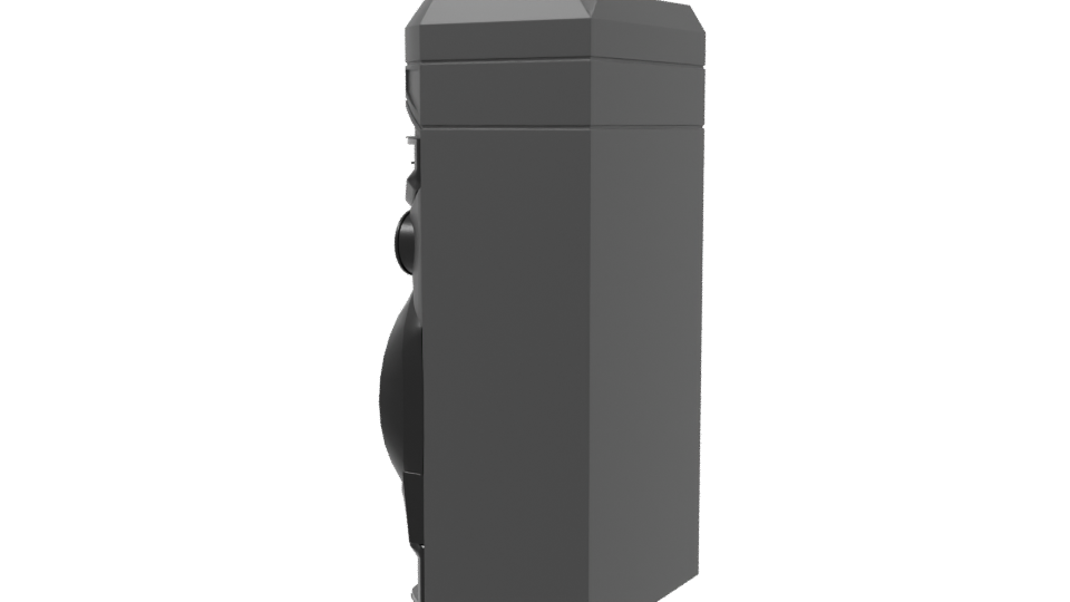 Stylized Bluetooth Speaker Model - Professional 3D Model Render 3