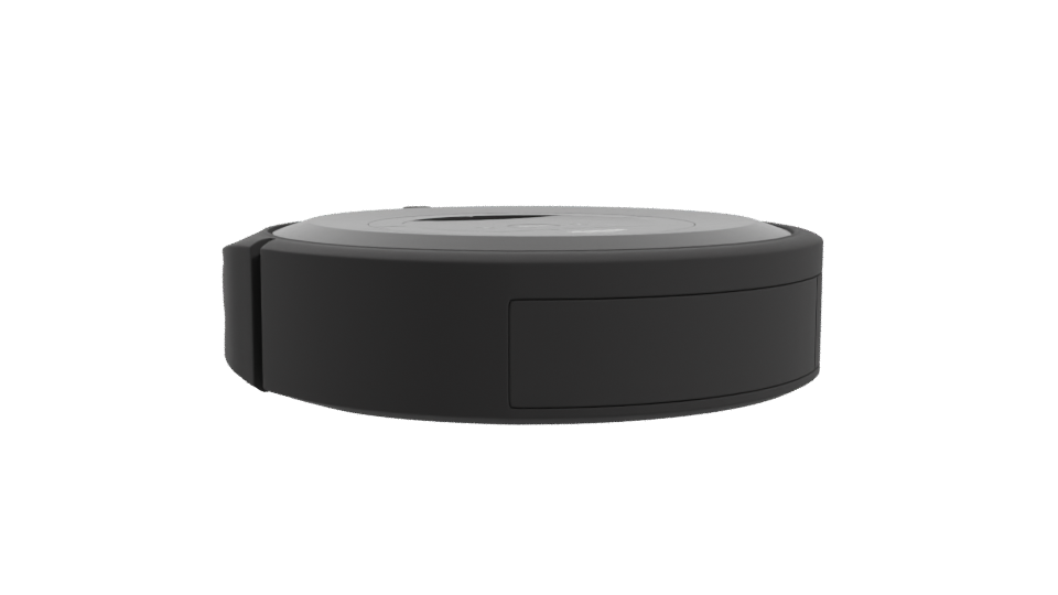 Sleek Robot Vacuum Cleaner 3D Model - Professional 3D Model Render 10