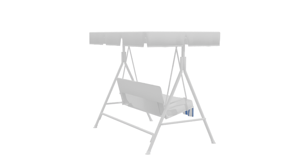 Stylish Outdoor Swing Canopy 3D - Professional 3D Model Render 10