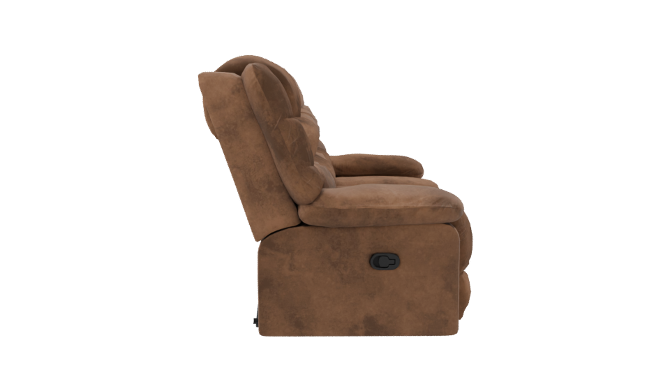Stylish Fabric Loveseat 3D - Professional 3D Model Render 8