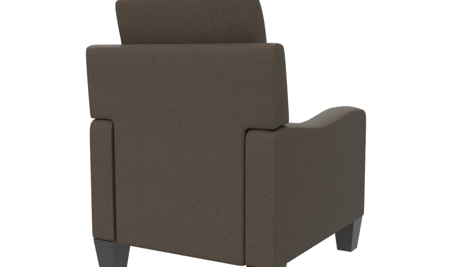 Stylish Modern Accent Chair - Professional 3D Model Render 6