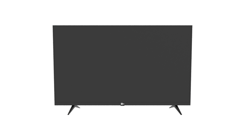 Sleek Flat Screen TV Model - Professional 3D Model Render 11