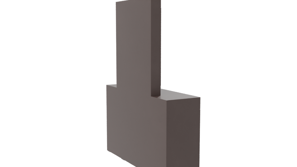 Stylish Modern Bedroom Dresser with Mirror 3D Model - Professional 3D Model Render 7