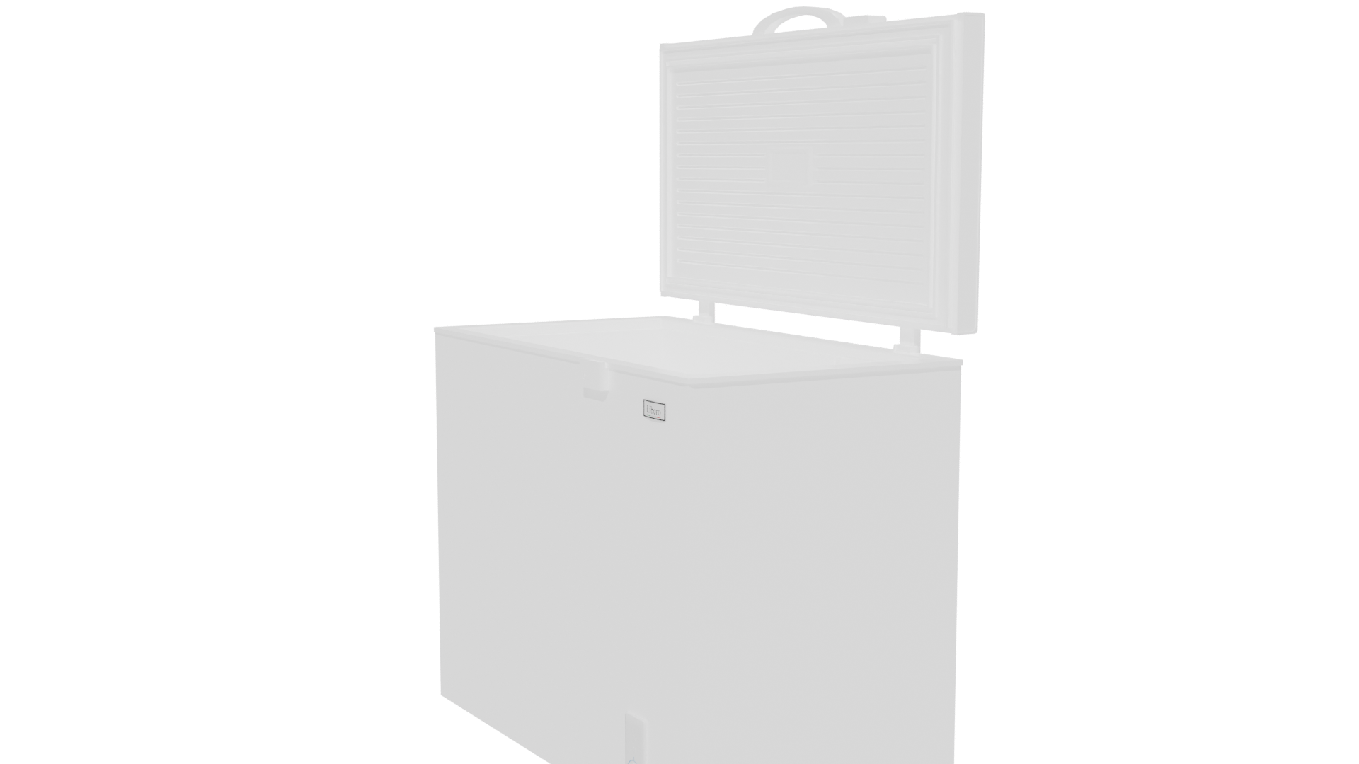 Versatile Chest Freezer 3D Model - Professional 3D Model Render 13